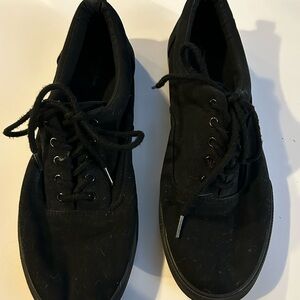 Goodfellow & Co Black Canvas Sneakers - size 11